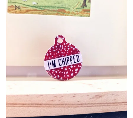 Poppy Toadstool Polkas Custom ID Dog Tag - NEW STYLE