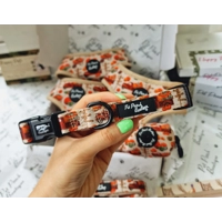 Pumpkin Patch Cart Dog Collar