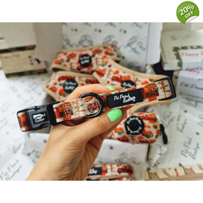 Pumpkin Patch Cart Dog ..