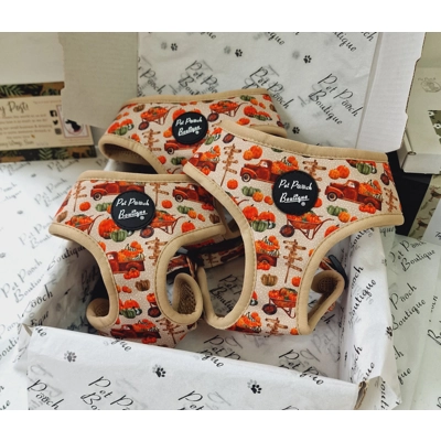 Pumpkin Patch Cart Dog Harness Pumpkin Patch Cart Dog Harness
