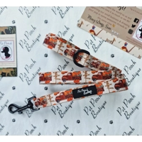 Pumpkin Patch Cart Dog Lead - Reversible