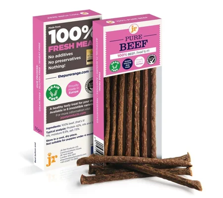Pure Beef Sticks - JR Pet Products (50g pack)