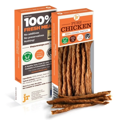 Pure Chicken Sticks - JR Pet Products (50g pack) Pure Chicken Sticks - JR Pet Products (50g pack)