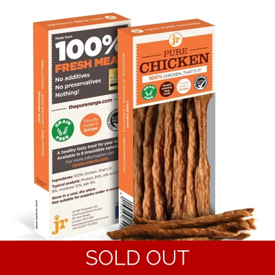 Pure Chicken Sticks - JR Pet Products (50g pack)