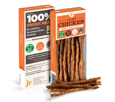 Pure Chicken Sticks - JR Pet Products (50g pack)