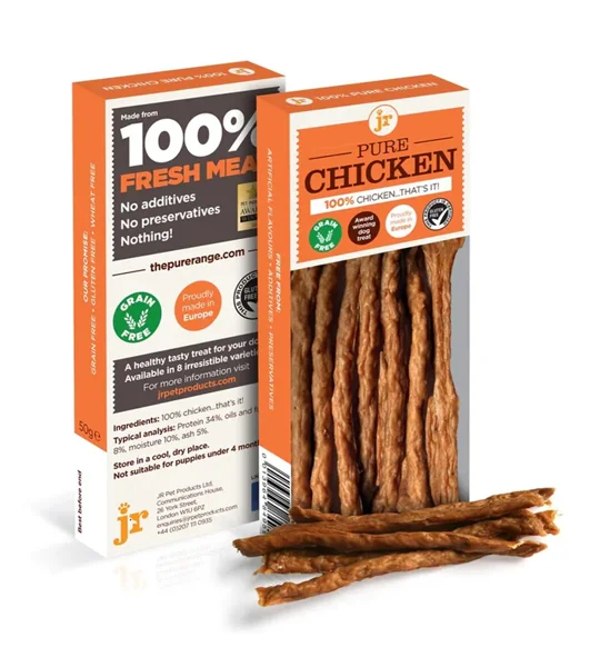 Pure Chicken Sticks - JR Pet Products (50g pack)