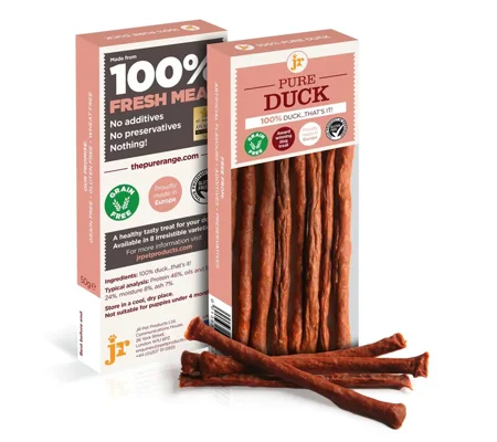 Pure Duck Sticks - JR Pet Products (50g pack)