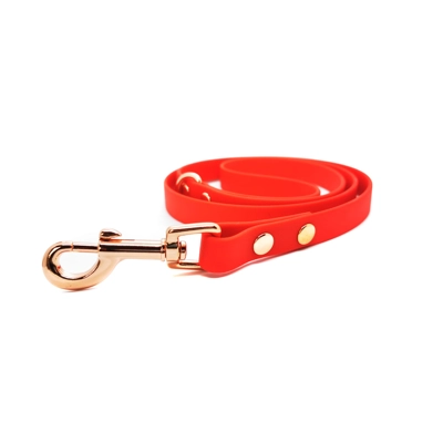 RED Biothane Dog Lead RED Biothane Dog Lead
