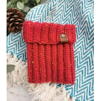 Christmas Red Confetti Roll Top Dog Snood