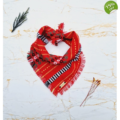 Frayed Red Talisman Bandana - Scamps