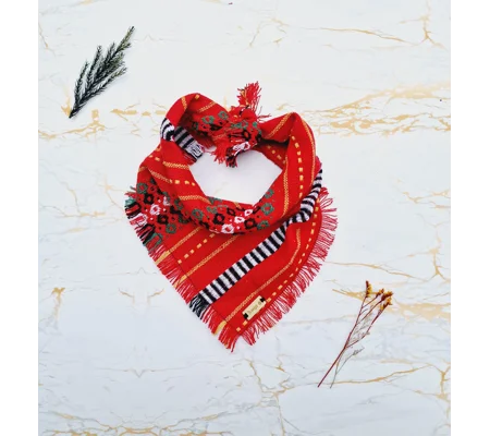 Frayed Red Talisman Bandana - Scamps