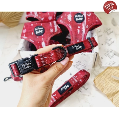 Red Titan Dog Collar