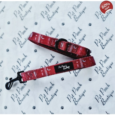 Red Titan Dog Lead - Reversible