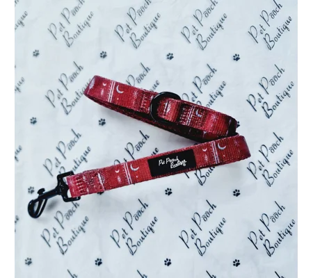 Red Titan Dog Lead - Reversible