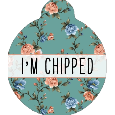 Rosie Rose Custom ID Dog Tag - NEW STYLE Rosie Rose Custom ID Dog Tag - NEW STYLE