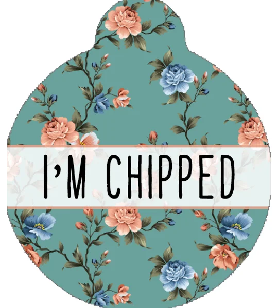 Rosie Rose Custom ID Dog Tag - NEW STYLE