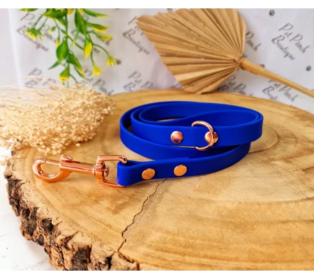 Royal Blue Biothane Dog Lead