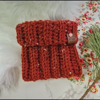Rustic Tawny Owl  Roll Top Dog Snood