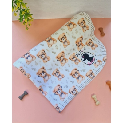 Rusty Bear Fleece Dog Blanket Rusty Bear Fleece Dog Blanket
