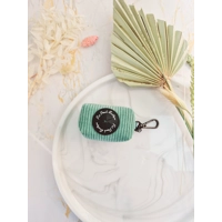 Sage Green Cord Dog Poo Bag Holder