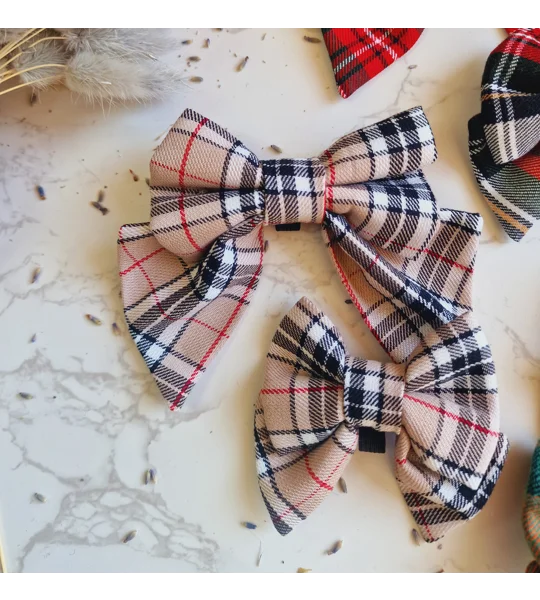 Barkberry Tartan SAILOR Dog Bow Tie