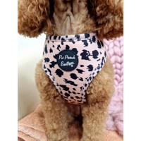 Polka Pup Noir Dog Harness