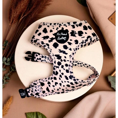 Polka Pup Noir Dog Harness Polka Pup Noir Dog Harness