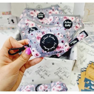 Secret Garden Floral Poo Bag Holder Secret Garden Floral Poo Bag Holder