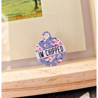 Secret Garden Custom ID Dog Tag - NEW STYLE Secret Garden Custom ID Dog Tag - NEW STYLE