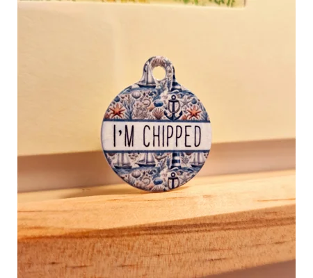 Shipwrecked Custom ID Dog Tag - NEW STYLE