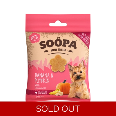 Banana & Pumpkin Healthy Bites (for mini dogs) Banana & Pumpkin Healthy Bites (for mini dogs)