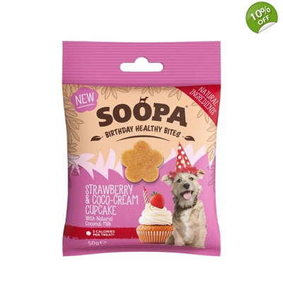 Strawberry & Coco-Cream Cupcake Healthy Bites