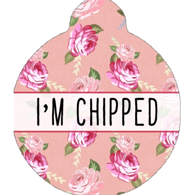 Sunday Rose Custom ID Dog Tag - NEW STYLE Sunday Rose Custom ID Dog Tag - NEW STYLE