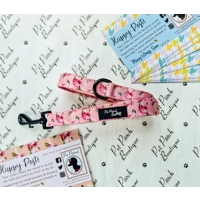 Sunday Rose Floral Dog Lead - Reversible
