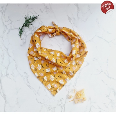 Sunshine Daisy Dog Bandana