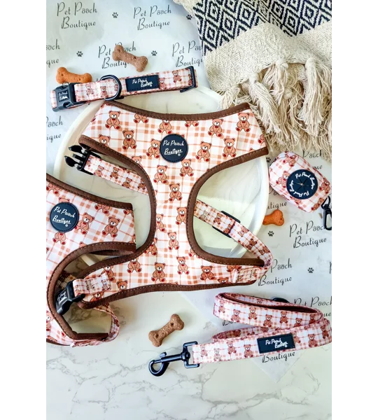 Vintage Bear ID Dog Tag - NEW STYLE