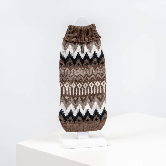 Woolly Peaks Alpaca Wool Dog Jumper - Alqo Wasi