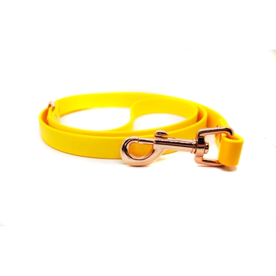 SUNFLOWER YELLOW Biothane Dog Lead SUNFLOWER YELLOW Biothane Dog Lead