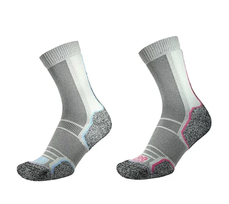 1000 Mile Trek Sock Ladies (Twin Pack) (Recycled)