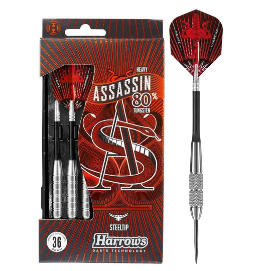 HARROWS TUNGSTEN DARTS ASSASSIN HEAVY