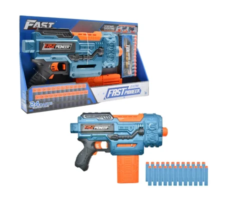 Fast Pioneer Electric Magazine Soft Bullet Toy Gun
