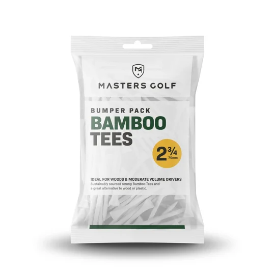 MASTER BAMBOO TEES (variety of packs and lengths)