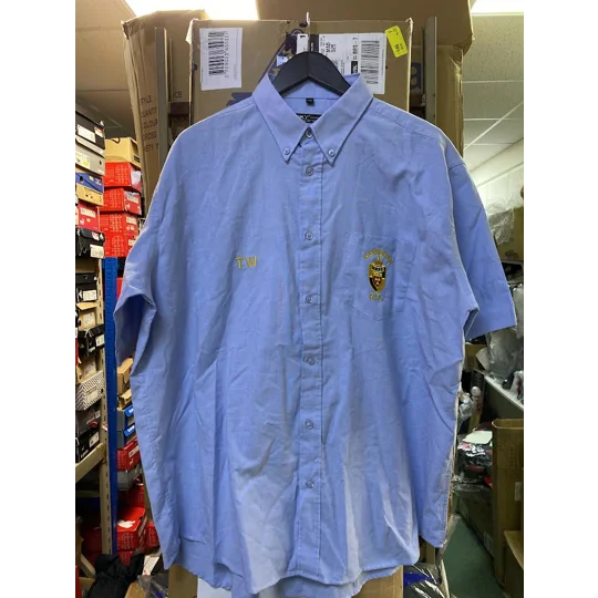 Clearance Keynsham Oxford Shirt Sky Blue - Size XXL