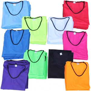 DIAMOND 10 Mesh Football Bibs - Various Sizes & Cols