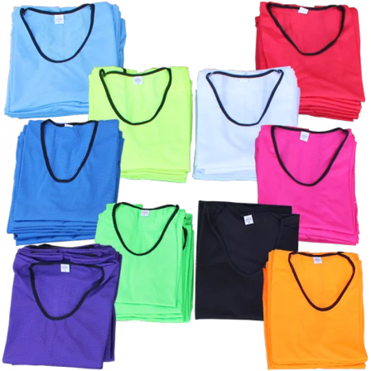DIAMOND 10 Mesh Football Bibs - Various Sizes & Cols