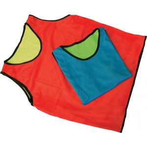 DIAMOND Reversible Mesh Bibs - pack of 10 Blue/Green or Red/Yellow DIAMOND Reversible Mesh Bibs - pack of 10 Blue/Green or Red/Yellow