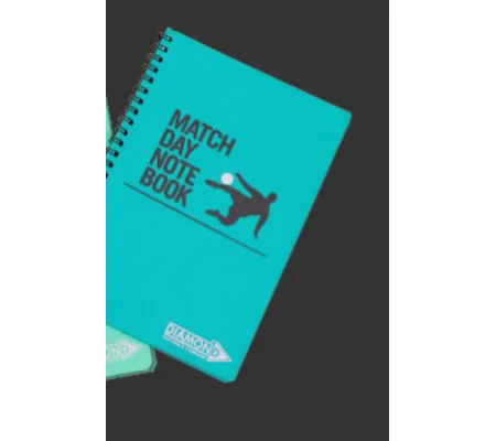 DIAMOND Match Day Notebook - A5