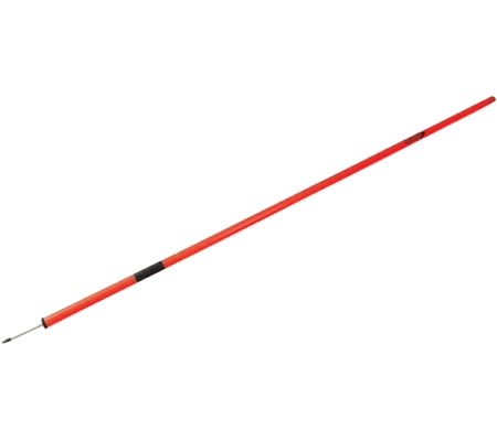 DIAMOND Single Spring Loaded Boundary Pole - Yellow or Orange
