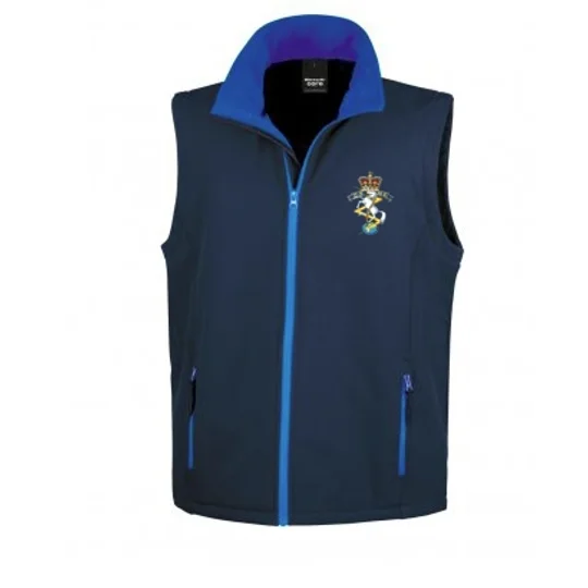 Reme Hockey Mens Soft Shell Gillet - Navy/Royal