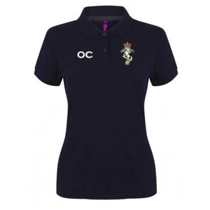 Reme Hockey Womens Plain Modern Fit Polo - Navy
